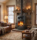 Cast Iron Stove with Lux Oven Side Cover