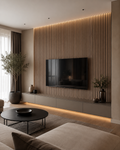 American Luxury Honey Teak Acoustic Slat Wood Wall Panels