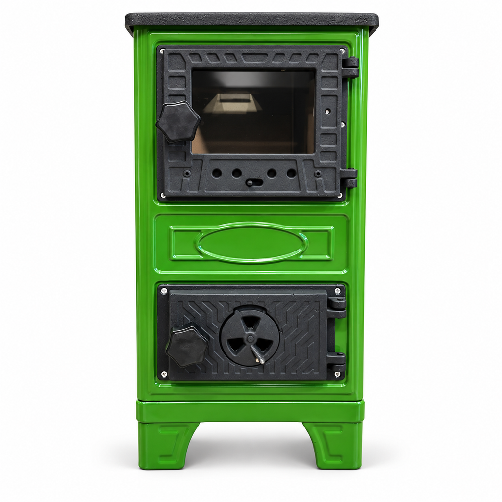Portable Green Burning Stove – Compact Cabin & Camping Cook Stove