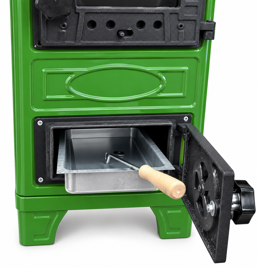 Portable Green Burning Stove – Compact Cabin & Camping Cook Stove