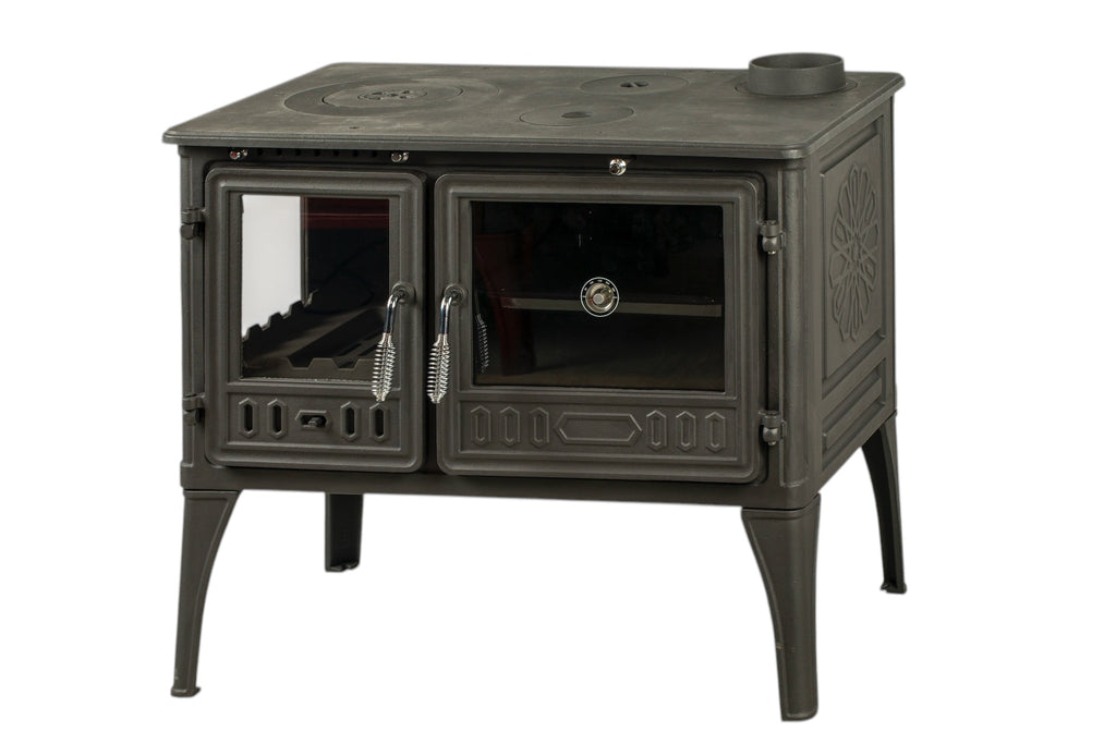 Cast Iron Vintage Stove Black