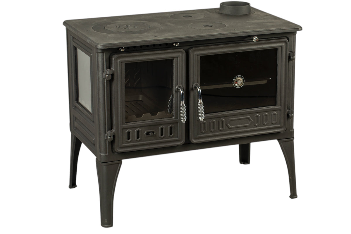 Cast Iron Vintage Stove Black