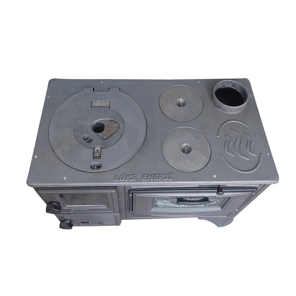 Black Cast Iron Stove - CastingFire