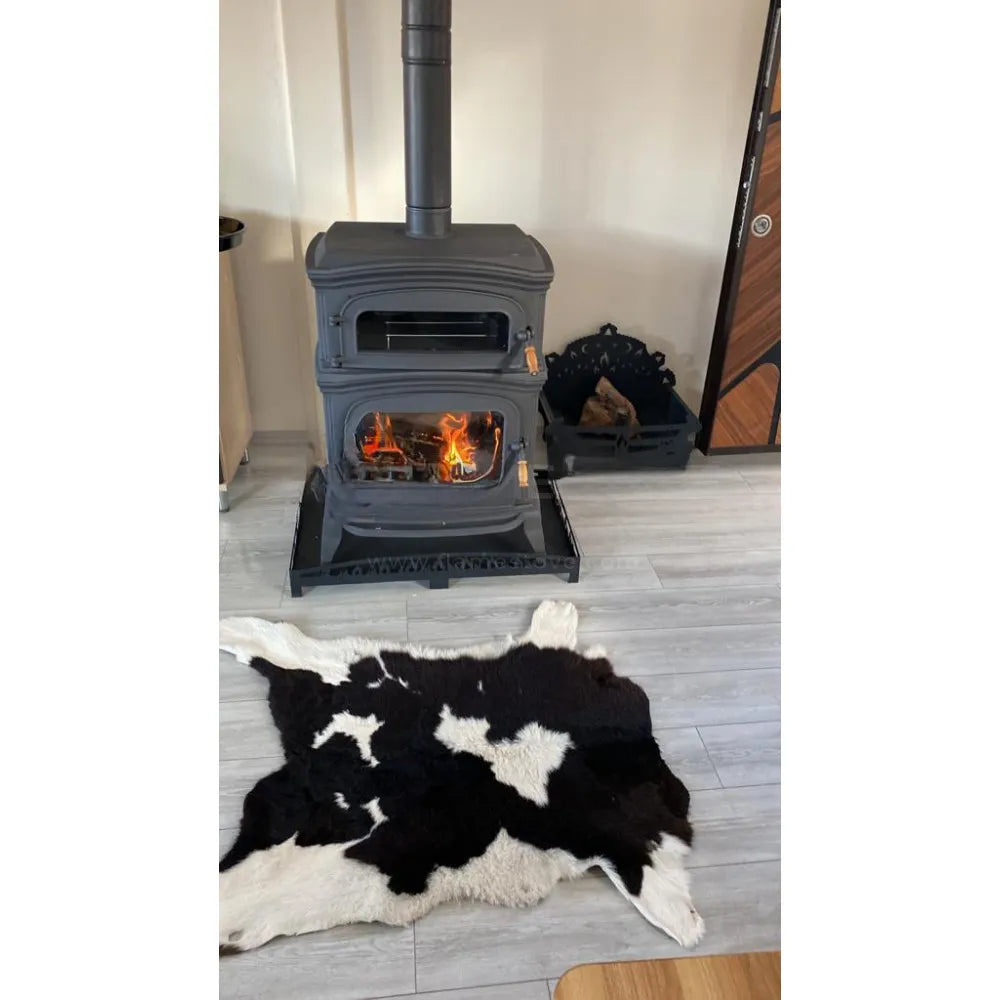 Burning Fireplace Cooker Wood Stove - CastingFire