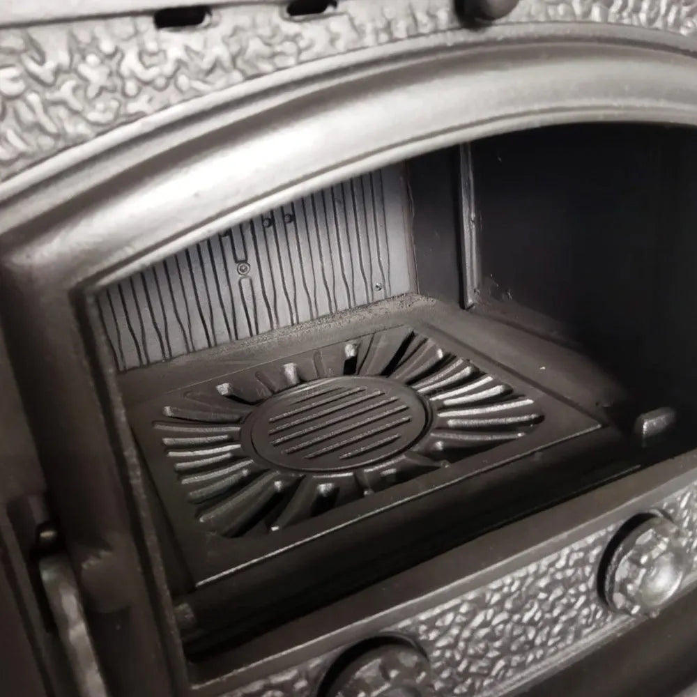 Cast Iron Stove for Outdoor | Versatile Mini Stove with Baking Oven - CastingFire