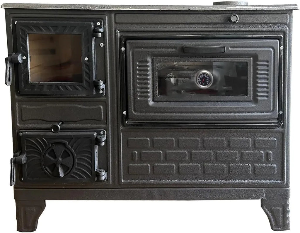 Cast Iron Stove with Oven - TheCastingFire