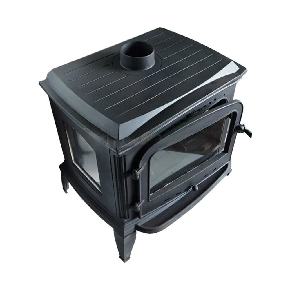 Cast Iron Stove with Side Cover - CastingFire