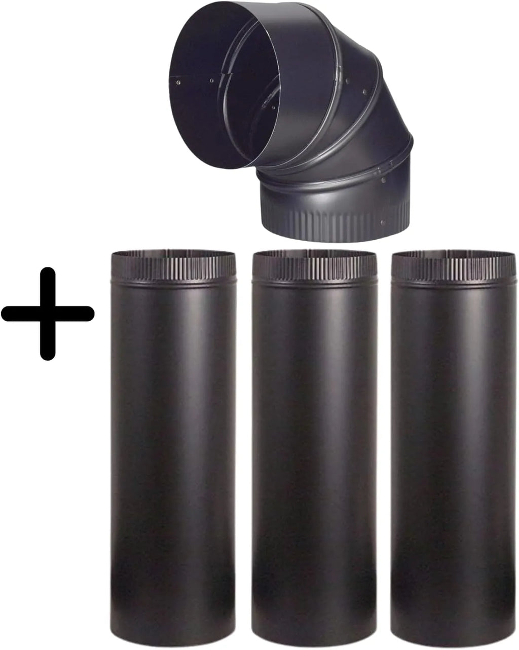 Cast Iron Wood Stove Pipe Set - TheCastingFire