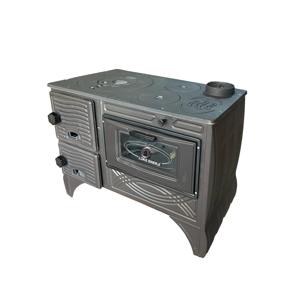 Cast Iron Wood Stove Black Wood Camping Stove - CastingFire