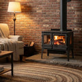 Cast Iron Vintage Stove Black